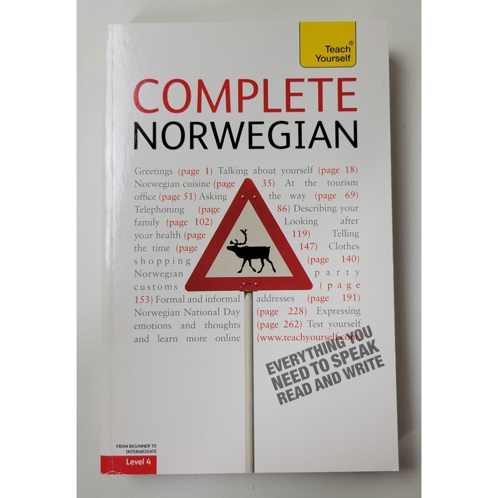 Teach Yourself Complete Norwegian Level 4 Paperback Margaretha Danbolt-Simons